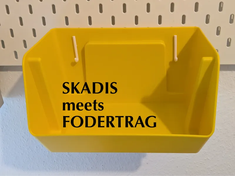 Skadis Fodertrag Adapter 