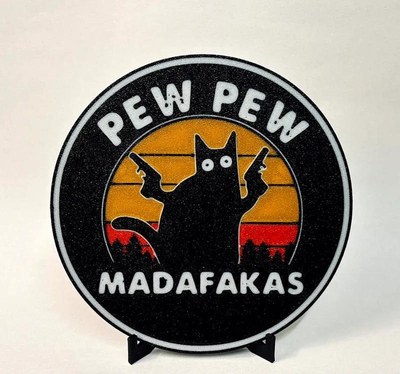 Pew Pew Madafakas Coaster