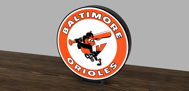 Baltimore Orioles Light Box