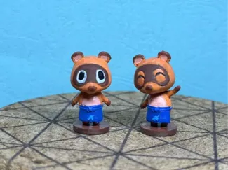 Timmy and Tommy from Animal Crossing  动物森友会的豆狸和粒狸