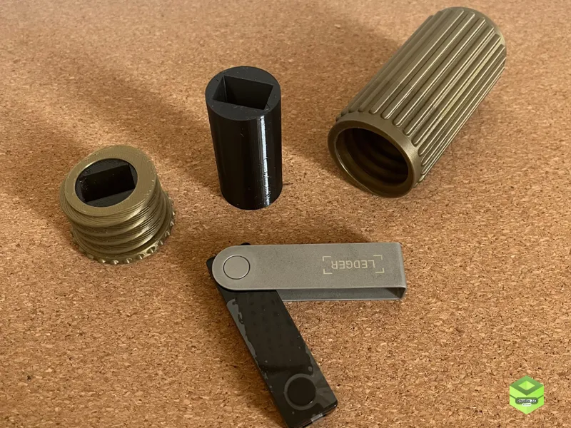 Boîte de Rangement Sécurisée pour Ledger Nano X