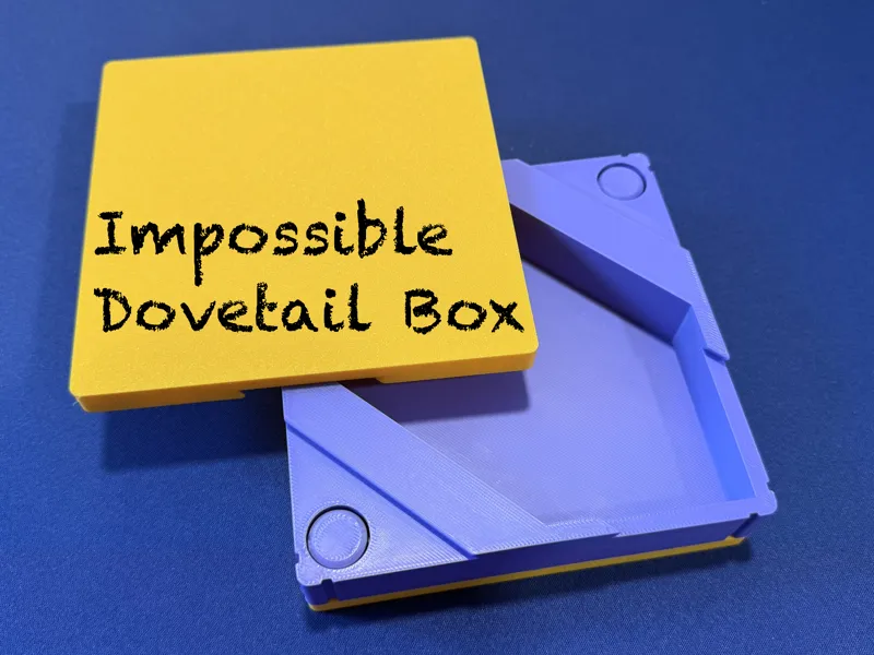 Mag-Lock Impossible Dovetail Box
