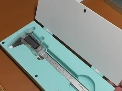 Vernier caliper box