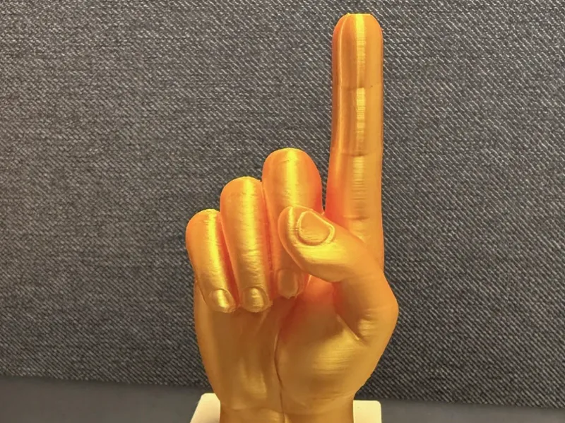 Finger on Stand