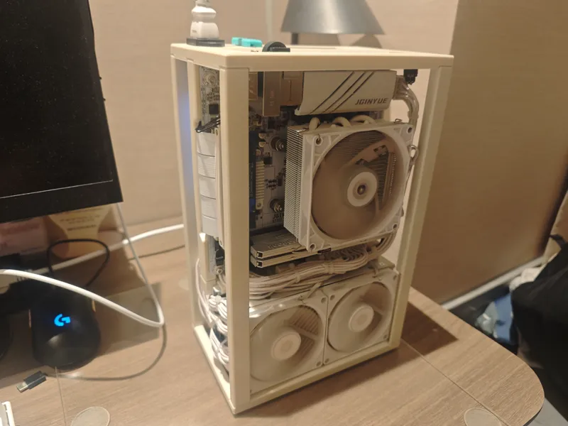 ITX机箱-1U电源加风扇