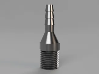 Oxygen to 9/16" screw adapter
