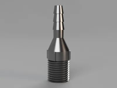 Oxygen to 9/16" screw adapter