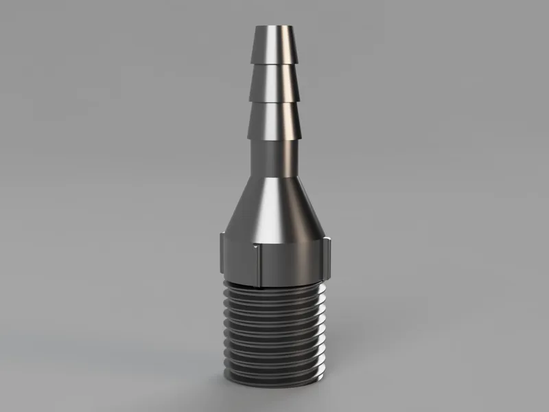 Oxygen to 9/16" screw adapter