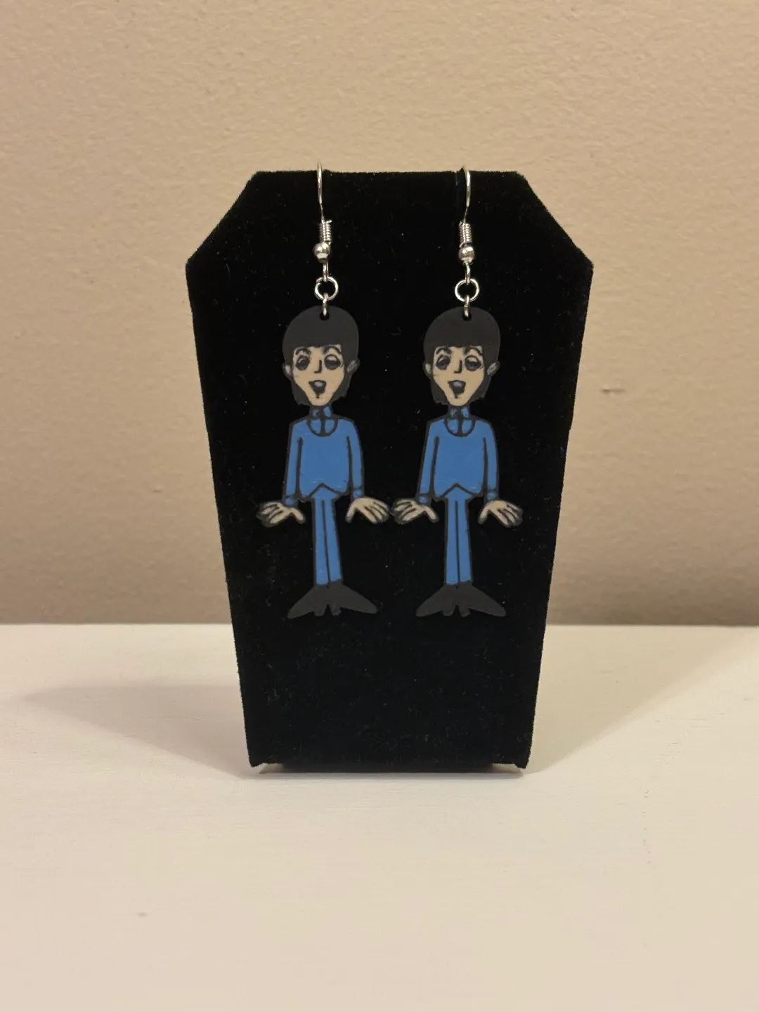 Cartoon Beatles Earrings view 4