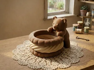 Teddy’s Biscuit Pot