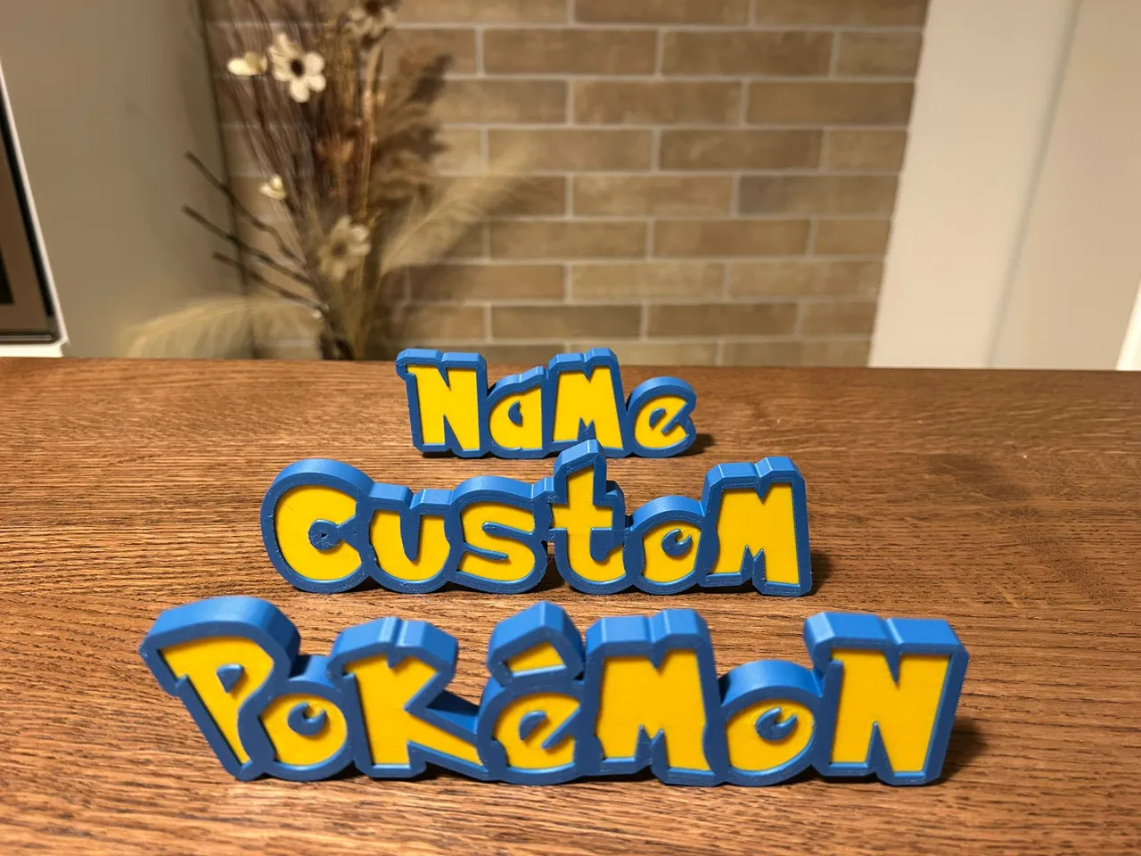 Custom Name Pokémon font view 3