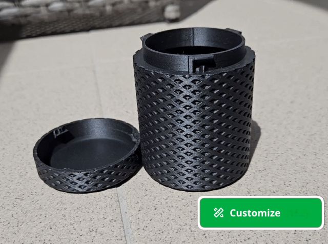 Parametric twist lock container