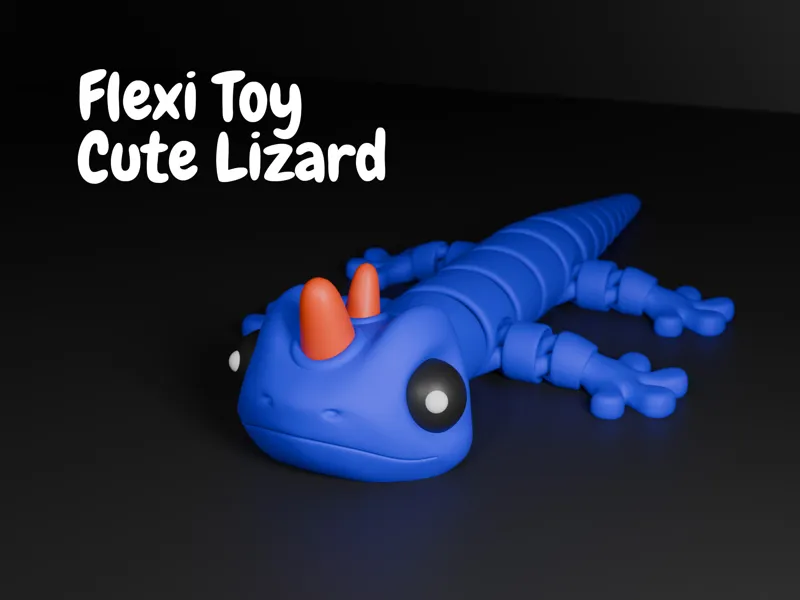 Flexi Toy Cute Lizard