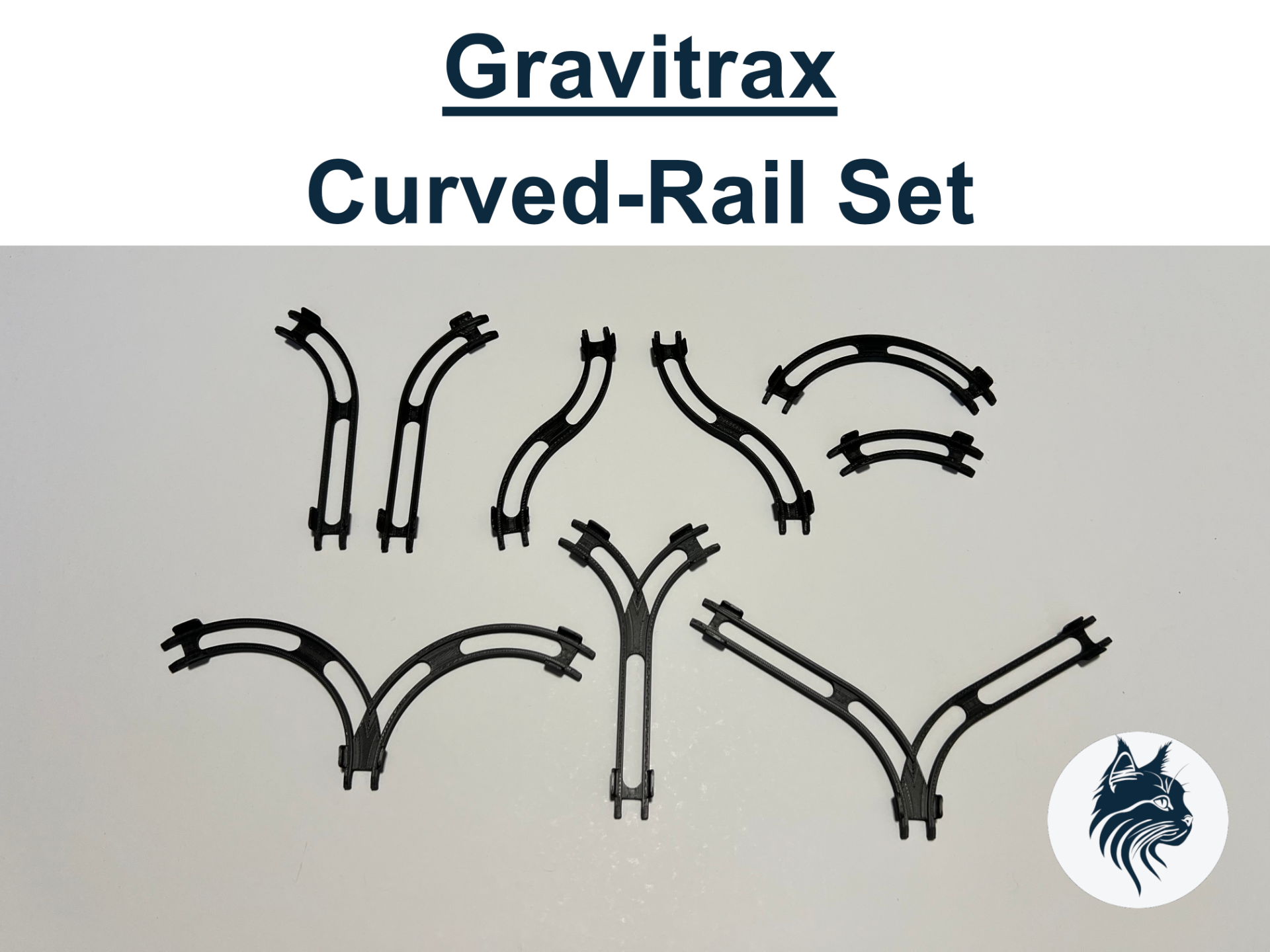 Gravitrax Curved Rails | Gravitrax Accessory