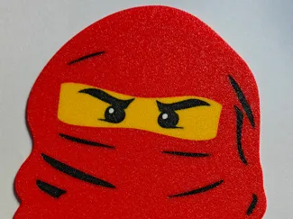 Ninjago red plate