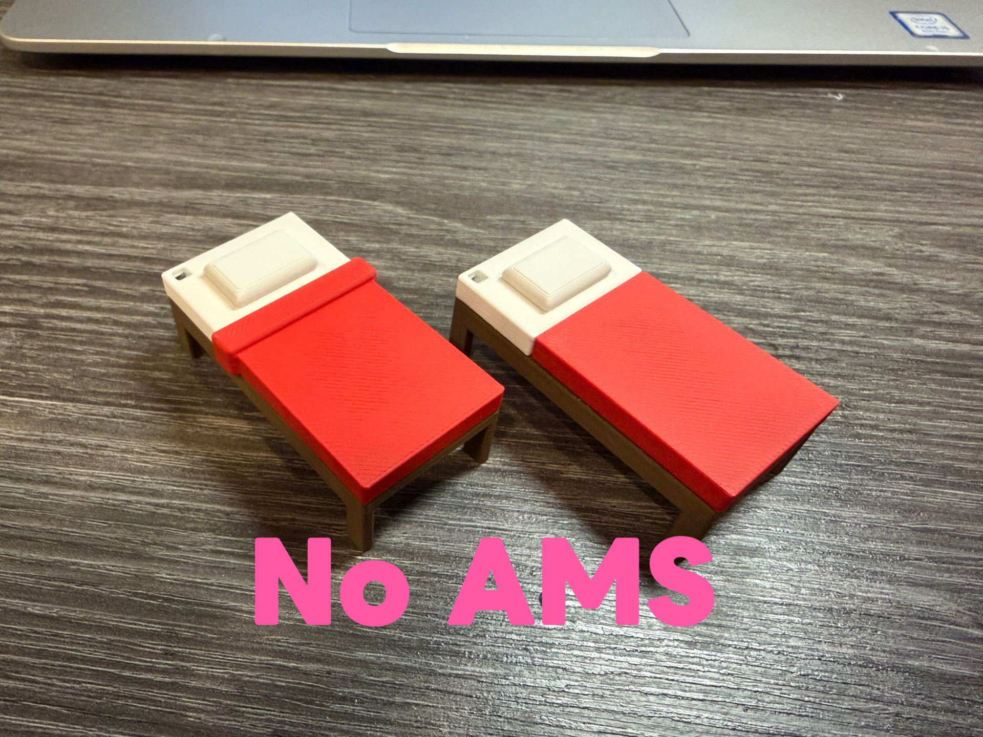 Minecraft — bed — no AMS