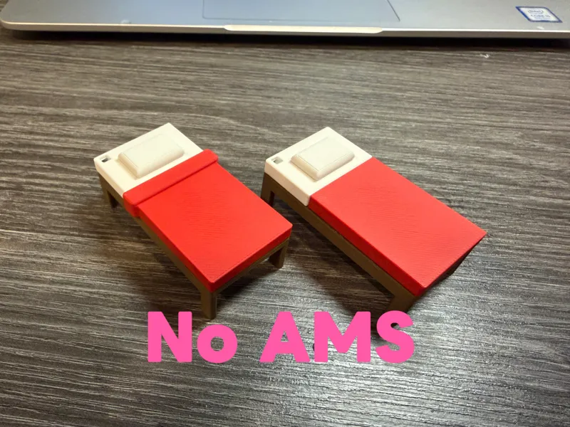 Minecraft — bed — no AMS