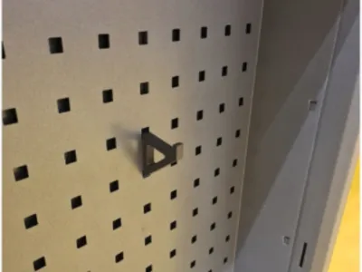 Garant Hook Tool Trolley Pegboard
