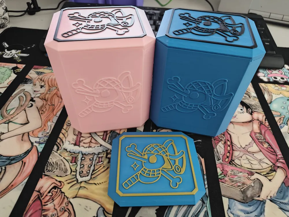 Usopp One Piece TCG Deckbox - Free 3D Print Model - MakerWorld