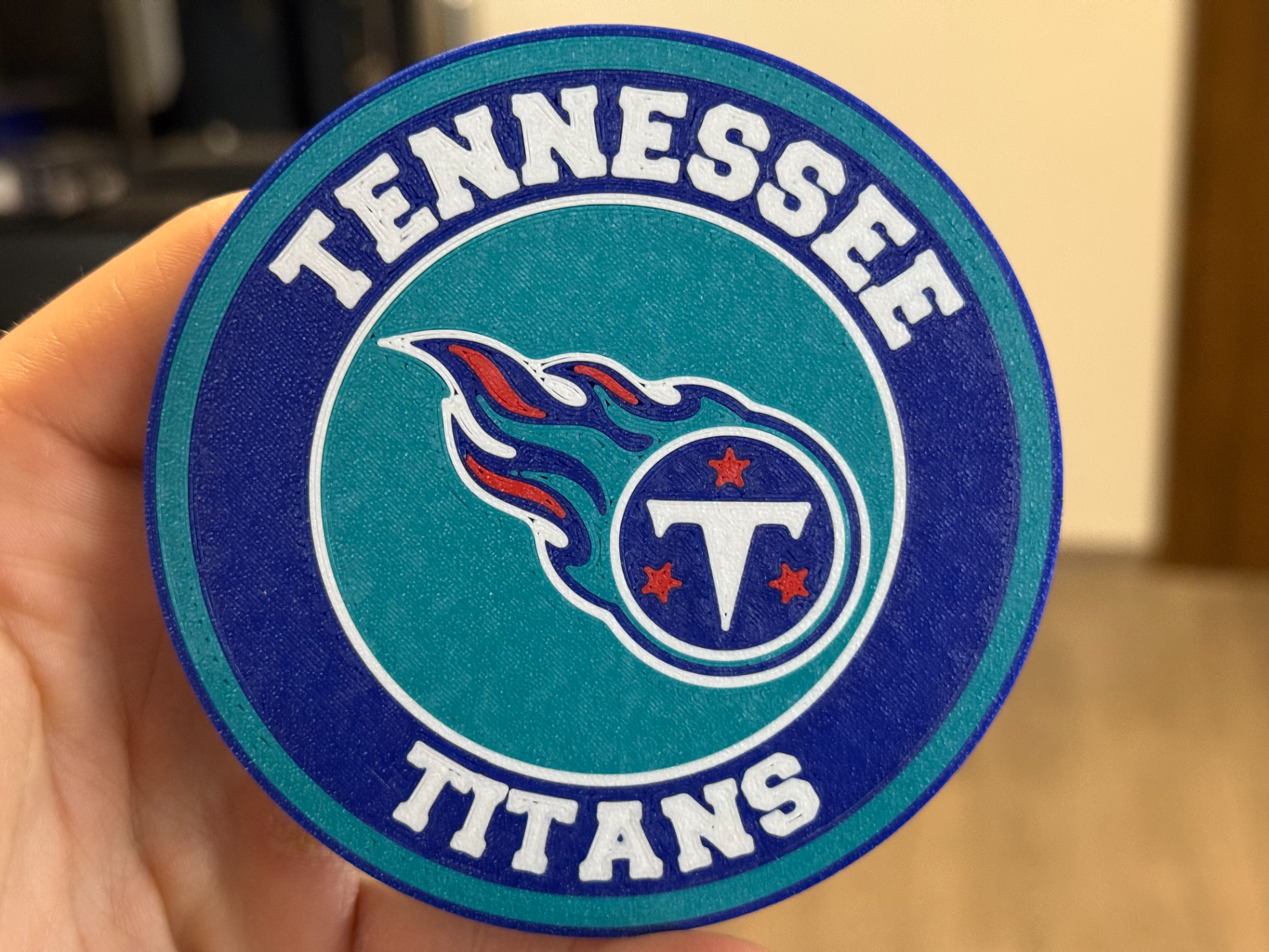 Tennessee Titans NFL coaster