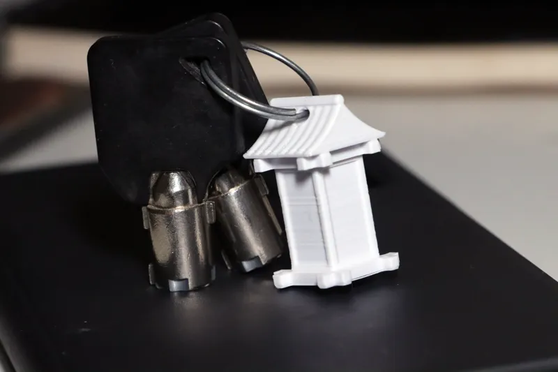 Japanese Lantern Keychain