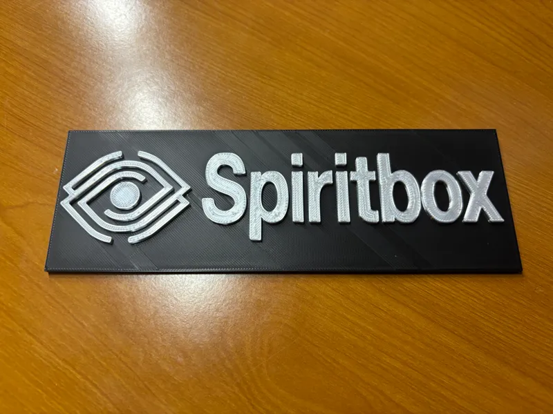 Spiritbox LOGO sign