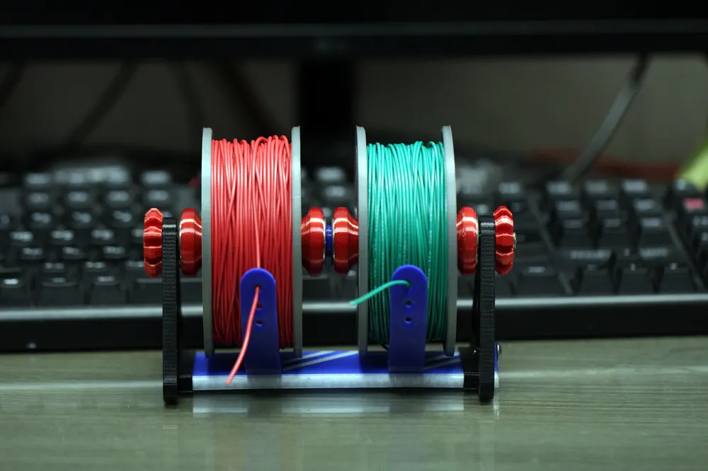 Wire Spool Bobbin Holder - Free 3D Print Model - MakerWorld