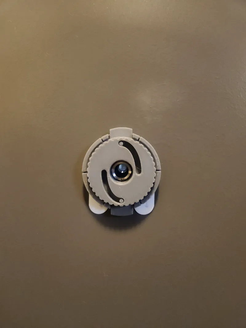 Gapless Peep Hole Cover