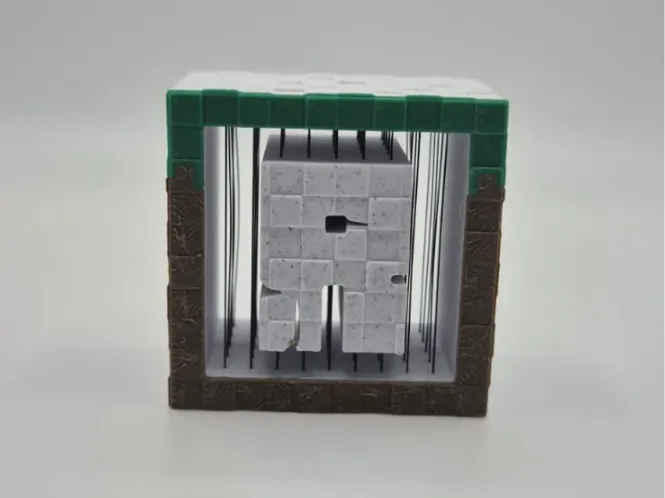 Minecraft Buchstabe-R String Art Alphabet