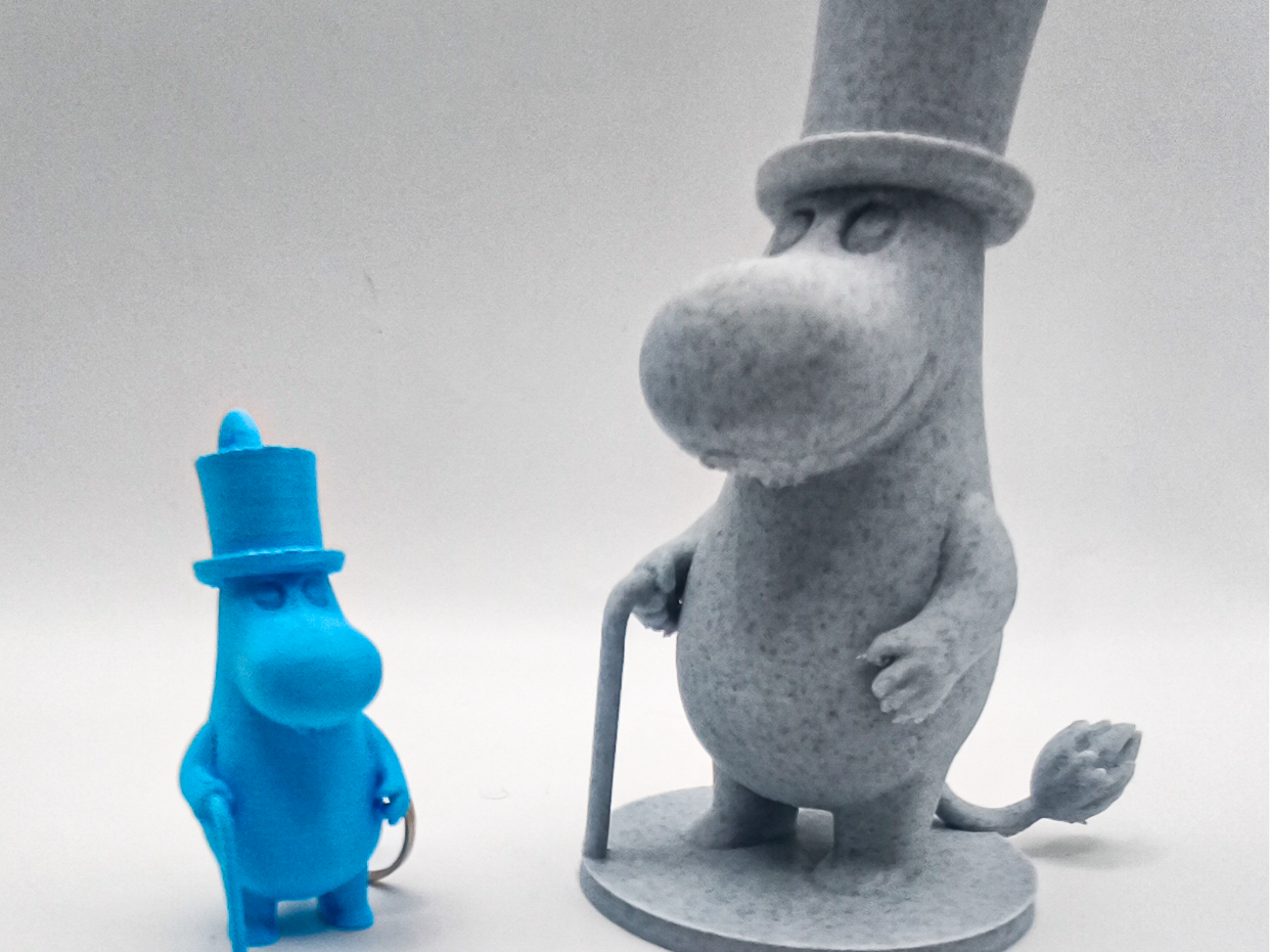 Miniatura 1 do modelo 3D Moomin papa