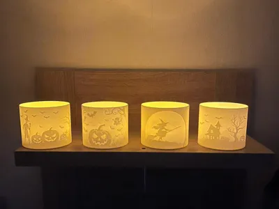 Halloween Lithophanes