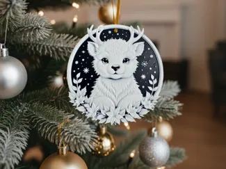 Christmas Young Stag Decoration