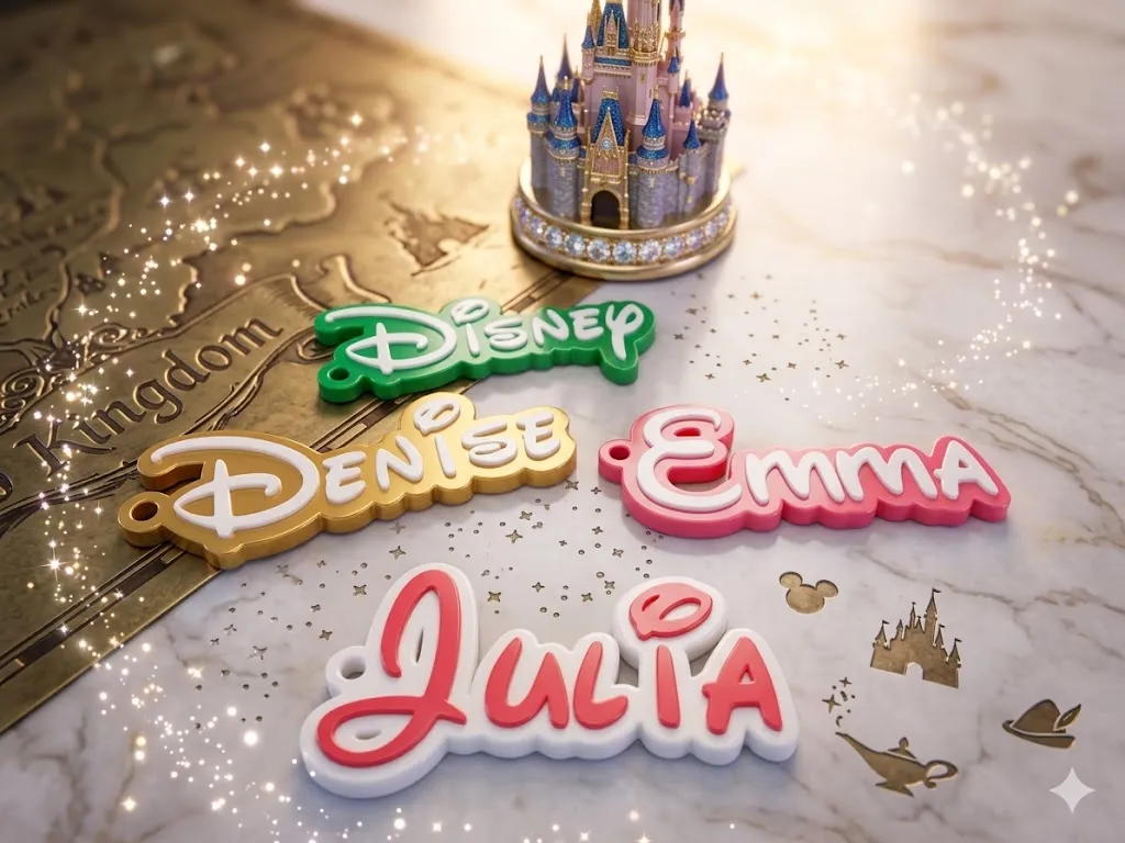 Disney Keychain Customizable view 2