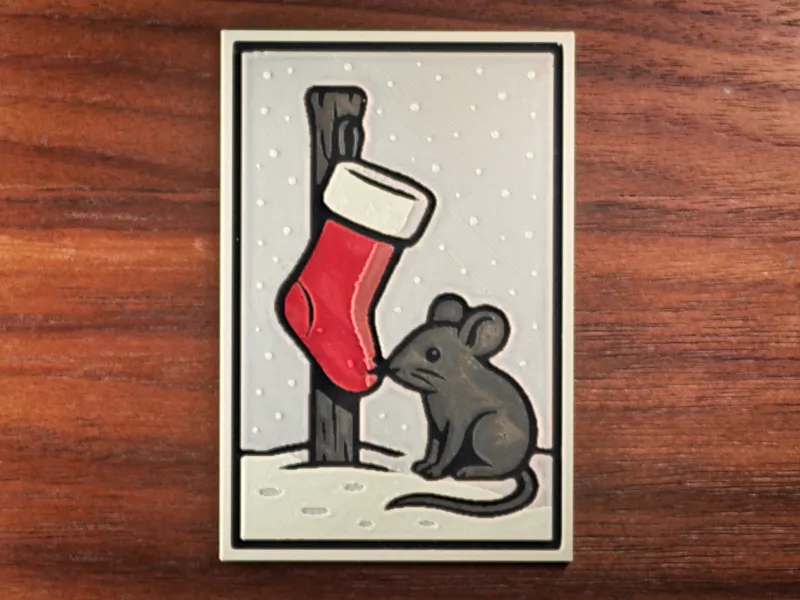 Mouse and sock