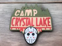 *Wall Art Sign* (-part 5mm keyhole) 0.2mm layer, 3 walls, 15% gyroid infill