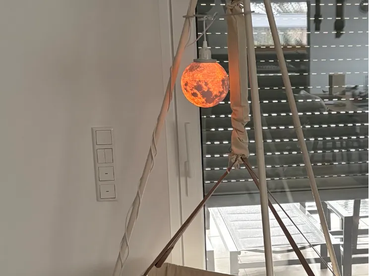Lamp Hook Baby Spring Cradle