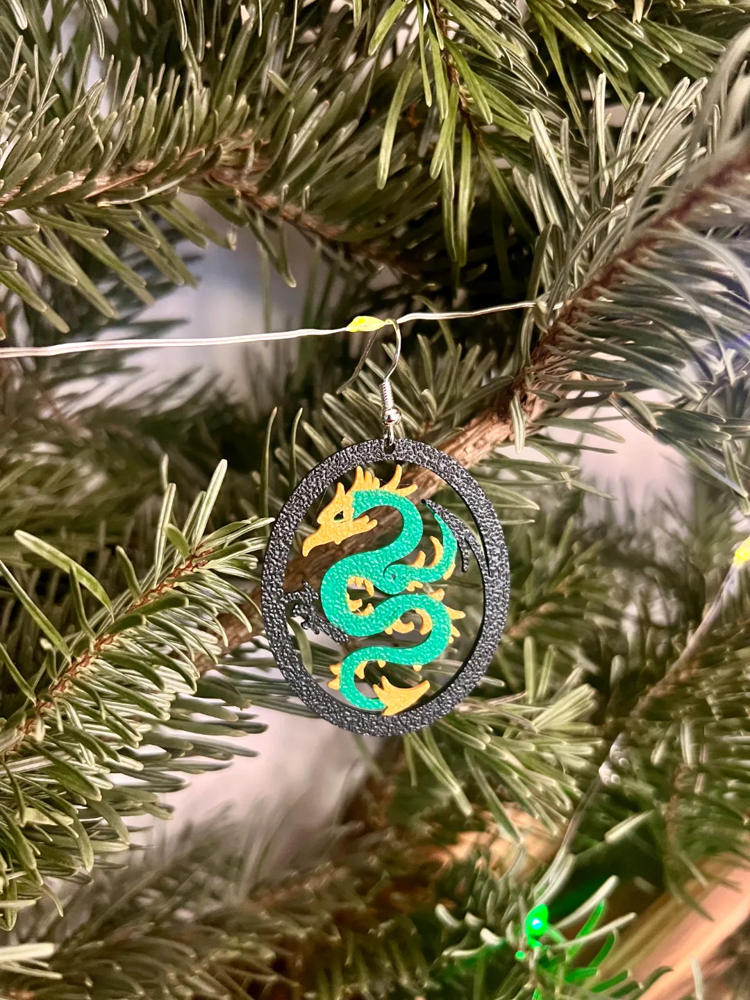 Dragon Earrings view 4