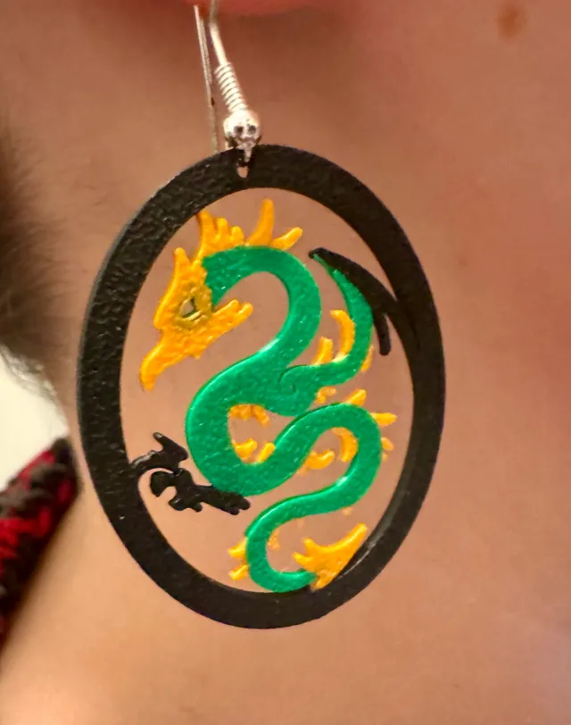 Dragon Earrings