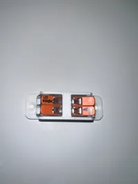 Support de rail DIN pour connecteur WAGO 221-2411 — photo 2