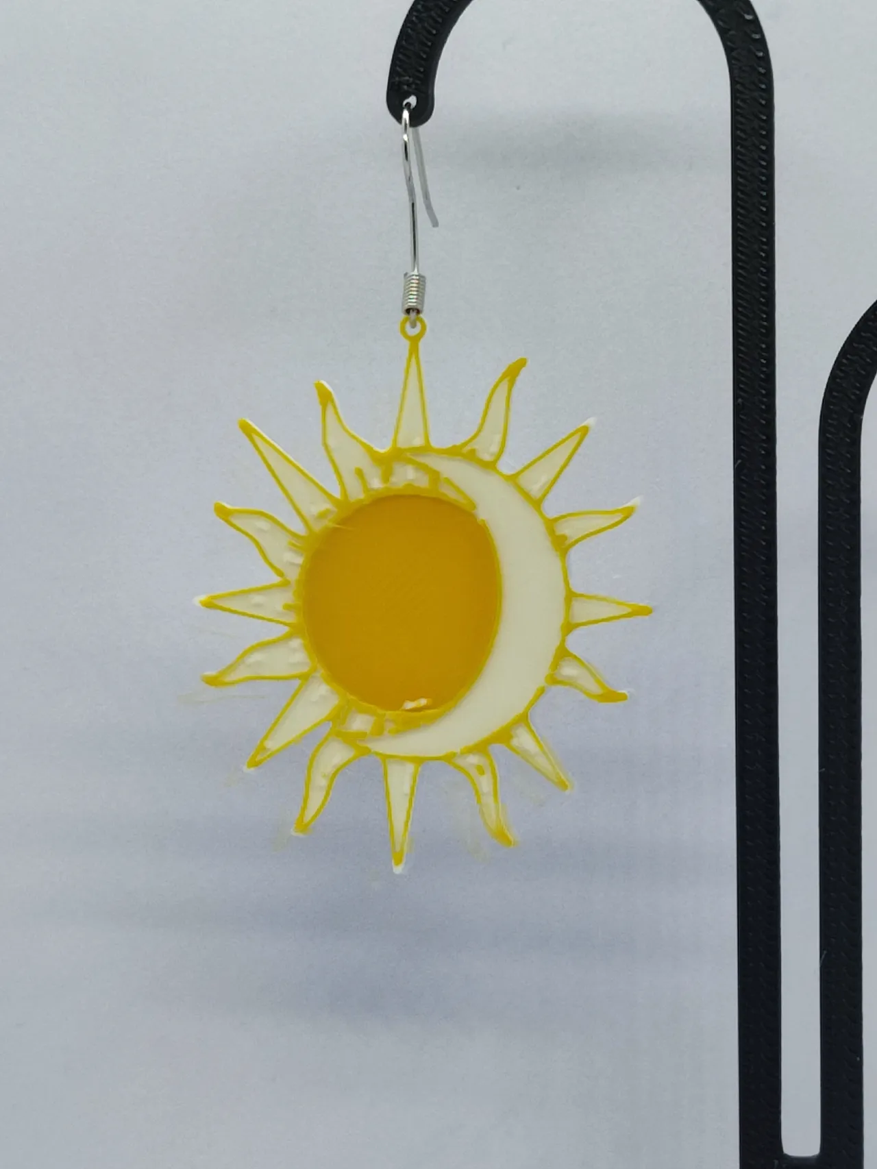 Pendientes Eclipse Dorado view 4