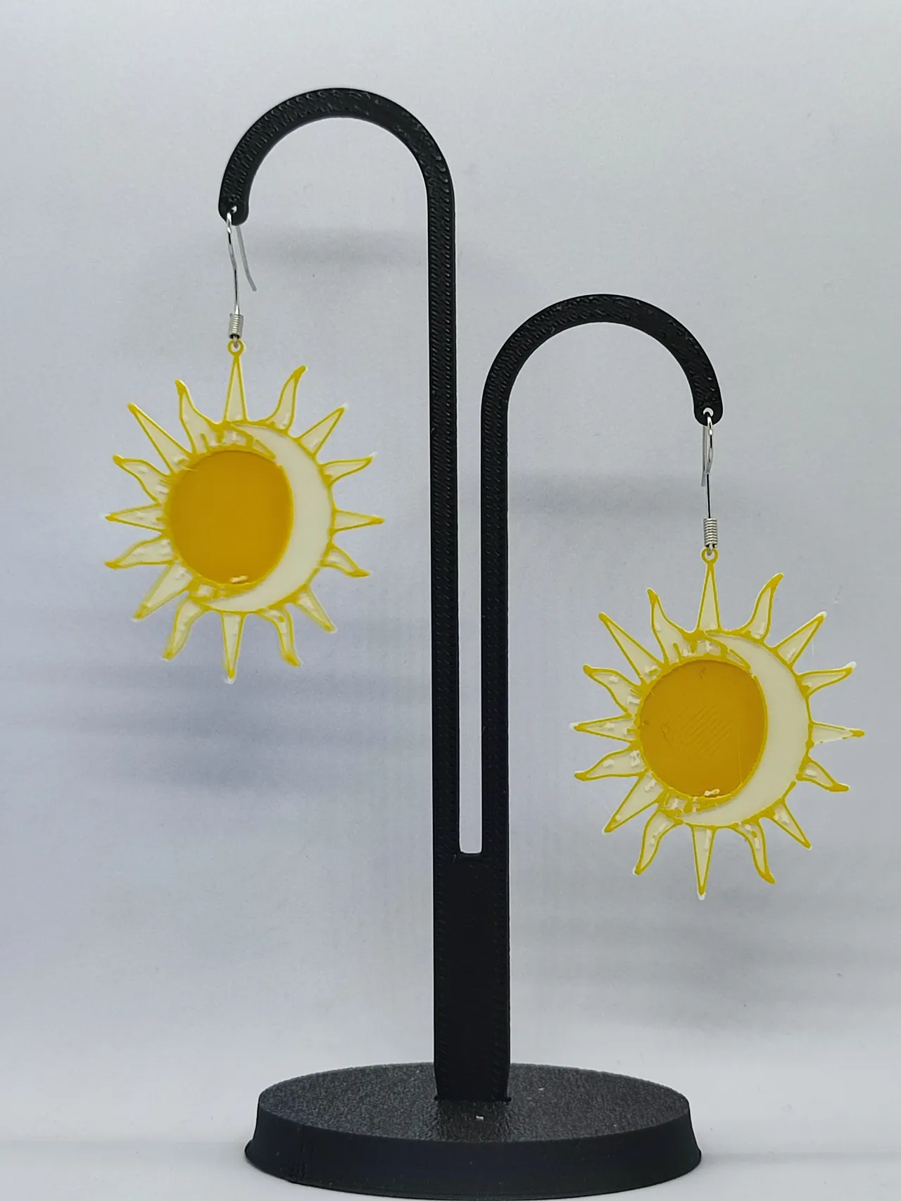 Pendientes Eclipse Dorado view 3