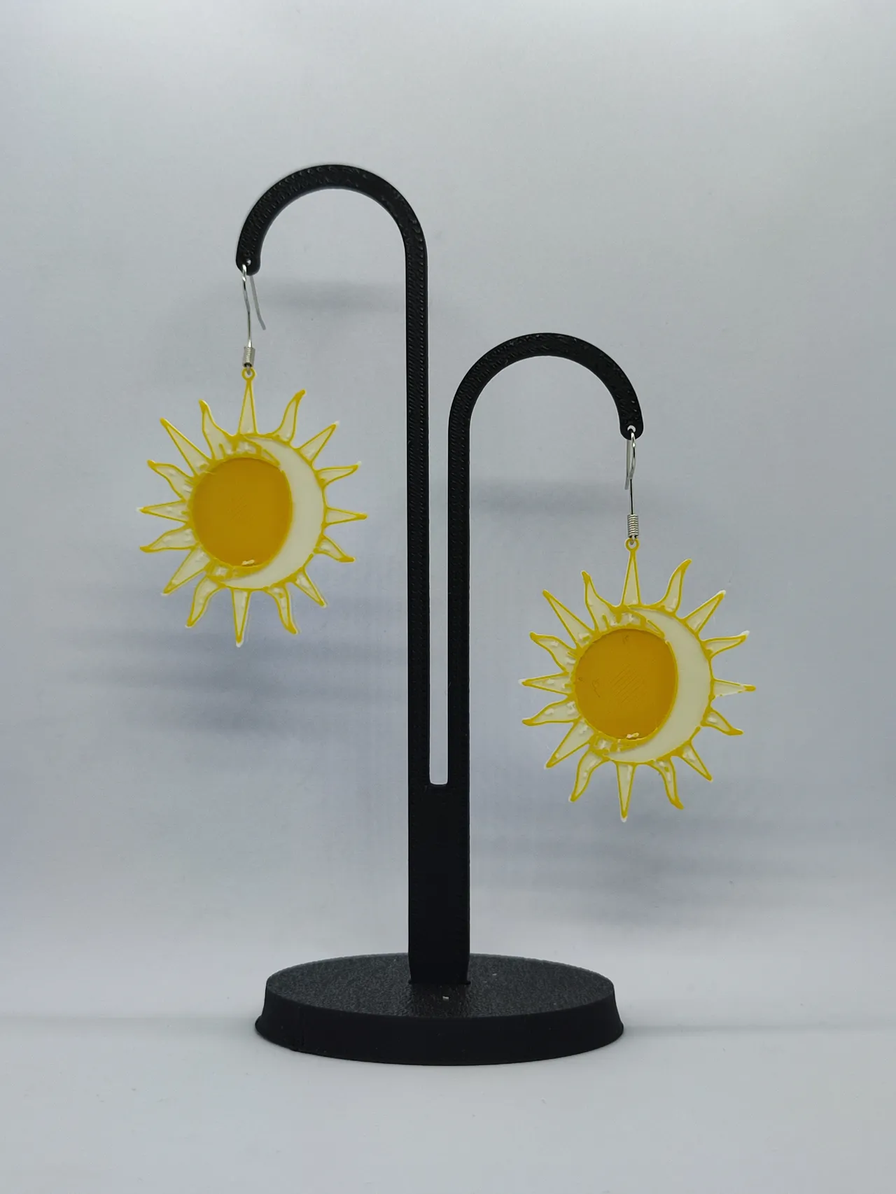 Pendientes Eclipse Dorado view 2