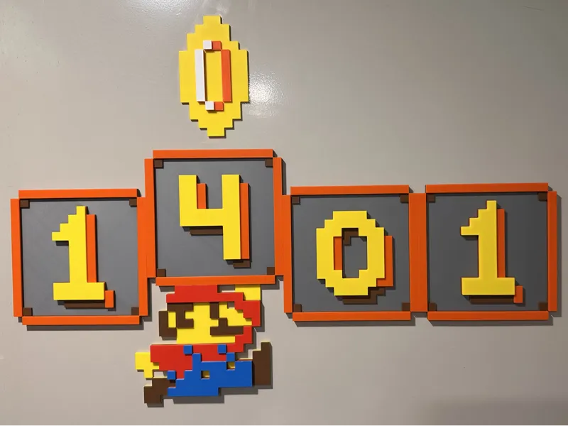 Mario House Number 马里奥门牌号