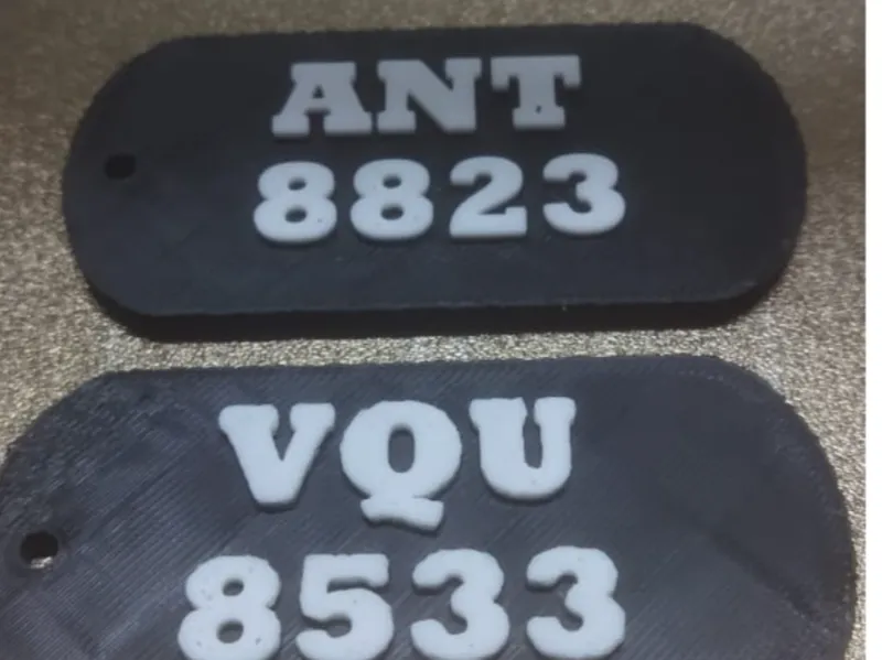 Tag Plate