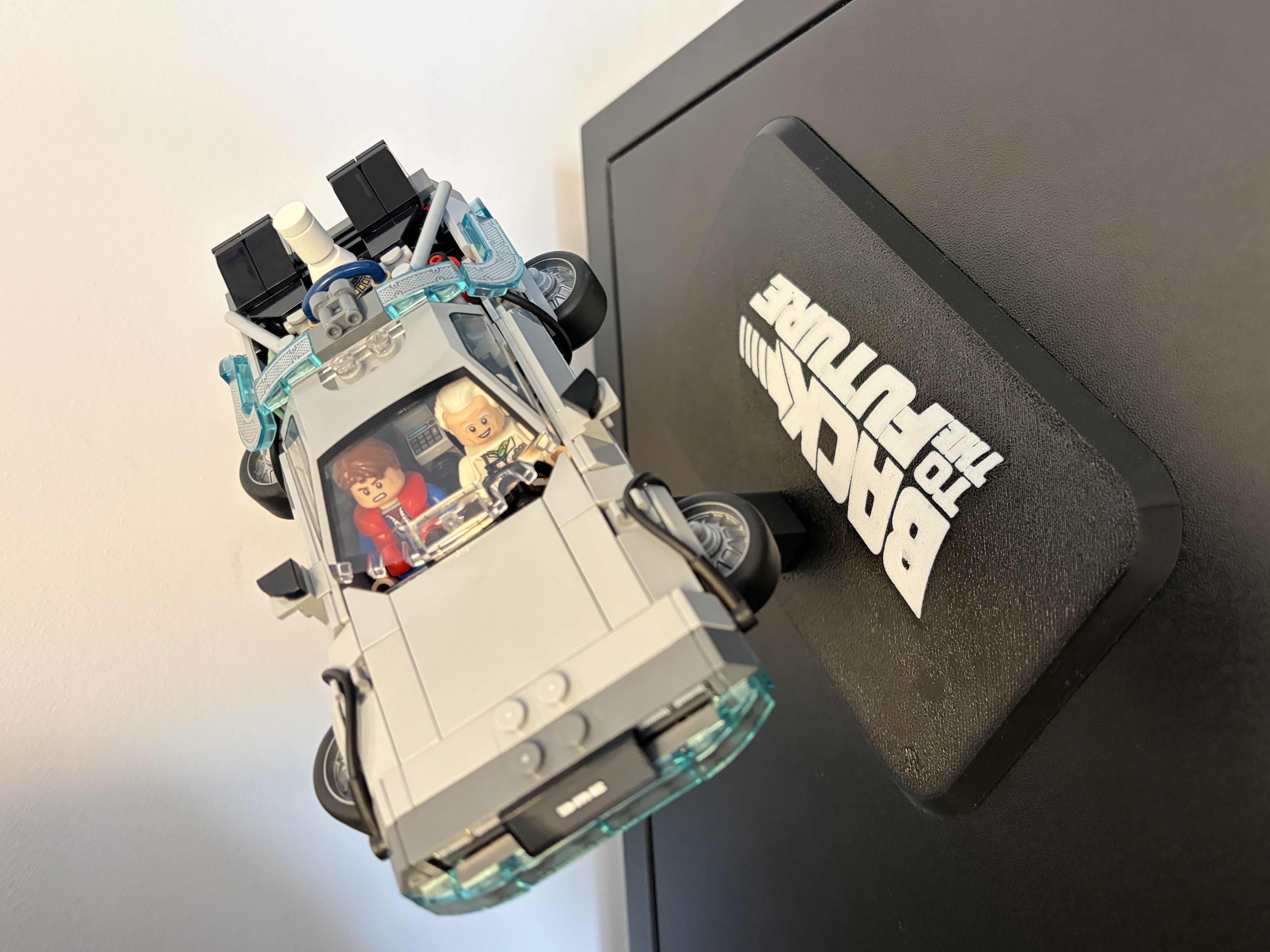 Back to the Future (77256) Delorean Display Stand - Free 3D Print
