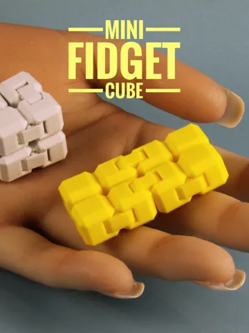 Objeto manipulable: Mini Fidget Cube ~8grams & 36minutes — vista de referencia 2