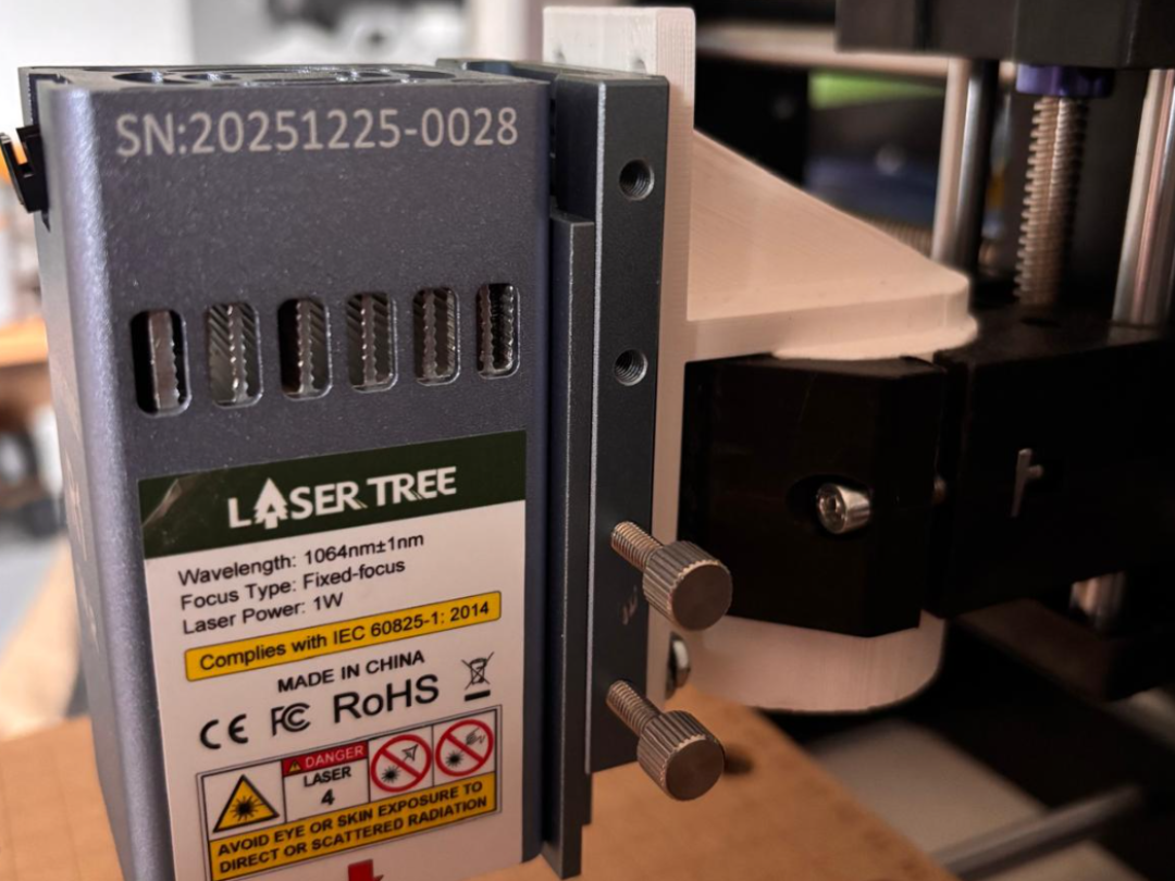 Lasertree R1 Sliding Plate Halterung für CNC3018