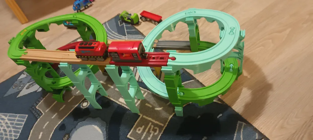 Infinity Shape Skating Ramp Infinity spiral ramp - Free 3D Print Model - MakerWorld