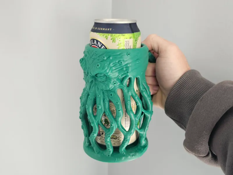 Cthulhu Can Holder Beer Mug 16oz Tall Can