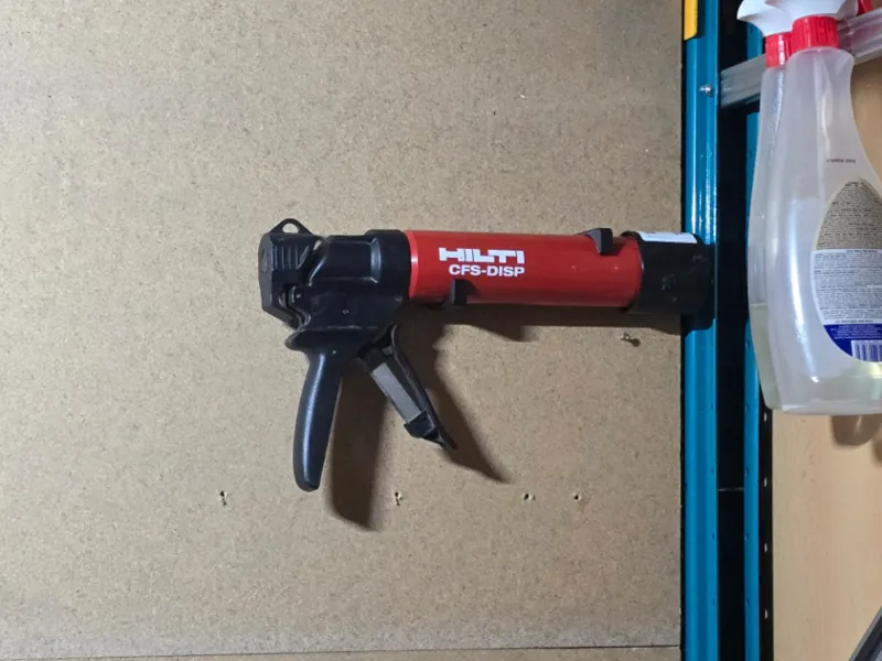 Caulk Gun Holder / Halter Kartuschenpresse Hilti 